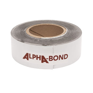 Alpha Systems 2020002412 ALPHABOND TPO Roofing Repair Tape - Pack of 12, 2" x 50', Black
