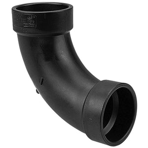 Icon 14857 ABS Fitting - Coupling, 1.5", Hub-Hub