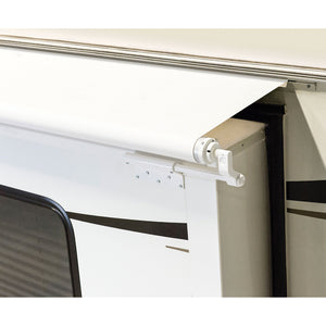 Lippert V000163273 Solera White Awning Slider with White Weatherguard - 66"