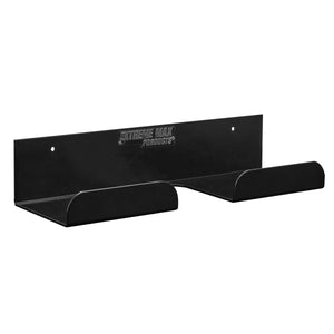 Extreme Max 5001.6079 Aluminum Push Broom Hanger Holder for Enclosed Trailer Shop Garage Storage - Silver