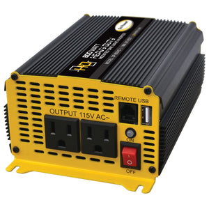 Go Power! GP-5000HD Heavy-Duty Modified Sine Wave Inverter - 5000 Watt, 4 Outlets (+HW)
