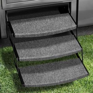 Prest-O-Fit 2-4132 Outrigger Universal RV Step Rug - 22" Wide, Atlantic Blue, 3-Piece Set