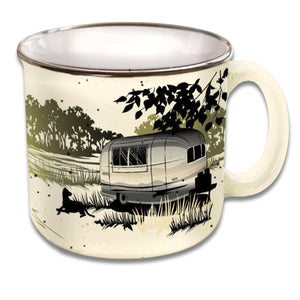 Camp Casual CC-004VB Ceramic Mug - Vintage Blues