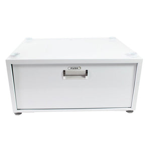 Pinnacle 21-4455B Pedestal with Drawer - 11.5", Black