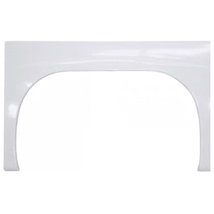 Icon 12022 Single Axle Fender Skirt FS2022 for Bonair - Polar White