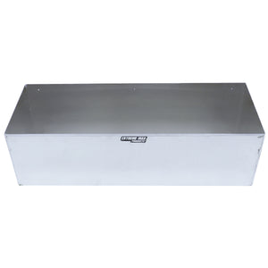 Extreme Max 5001.6111 Aluminum Single Fuel Jug Holder - Fits One 5 Gallon Container, Storage Organizer for Enclosed Race Trailer, Shop, Garage, Storage, Silver
