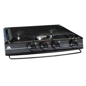 Atwood 52943 Wedgewood CV-35 B Slide-In Cooktop, Open Burner - Black