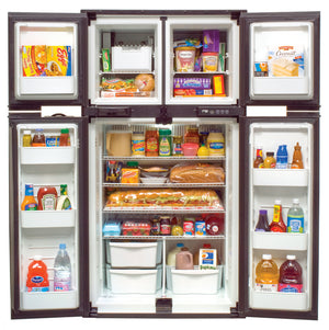 Norcold 1210 Ultraline 4-Door 12 CU. FT. Gas/Electric Refrigerator - Standard Model, Panel Doors