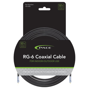 Pace International 135-100 Coaxial Rg-6 Cable 100'