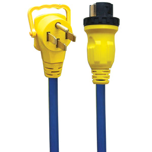 Voltec 16-00585 E-Zee Grip Extension Cord with Locking Ring - 35', 30 Amp