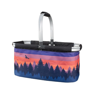 Camp Casual CC-010GPB The Picnic Basket - Gray Plaid