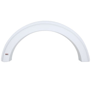 Icon 12022 Single Axle Fender Skirt FS2022 for Bonair - Polar White