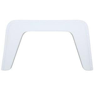 Icon 12022 Single Axle Fender Skirt FS2022 for Bonair - Polar White