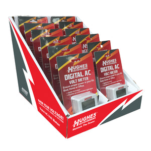 Hughes Autoformers DVM1221 Digital AC Voltage Meter - Single Pack