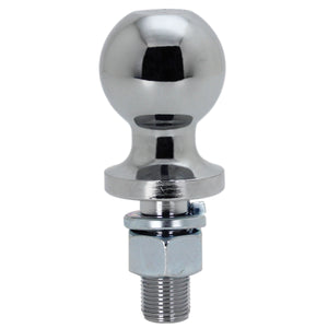 Quick Products QP-HB3004S 1-7/8" Chrome Hitch Ball - 1" Diameter x 2-1/8" Long Shank - 2,000 lbs.