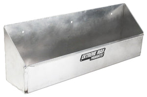 Extreme Max 5001.6165 Wall-Mount Aluminum Aerosol Storage Shelf Organizer for Enclosed Race Trailer, Shop, Garage, Storage - Black