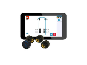 RVi 50MG0129 Tire Patrol: Tire Pressure Sensor 4-PK with Command Center for Trailers