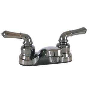 Empire Faucets U-YWI77W-E 4" Non-Metallic Lavatory Faucet with Teapot Handles - White