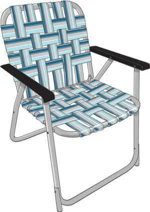 Kuma Outdoor Gear KM-BTC-GL Backtrack Chair Fezz - Green/Lime
