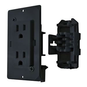 Diamond Group by Valterra DG20TVP Decor Receptacle with Cover - 20A, 125V, White