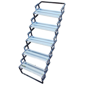 Torklift A7804 SMARTSTEP GlowStep Step System for Truck Camper - 8" Tread, 4 Step