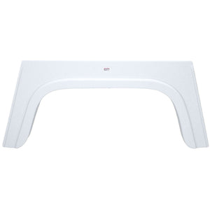 Icon 12022 Single Axle Fender Skirt FS2022 for Bonair - Polar White