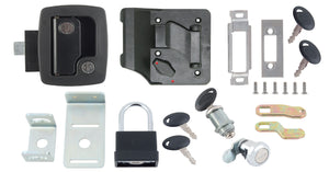 AP Products 013-6202 RV Keyed-A-Like Door Lock Kit - Premium, Black