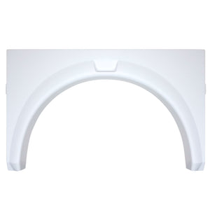 Icon 12022 Single Axle Fender Skirt FS2022 for Bonair - Polar White
