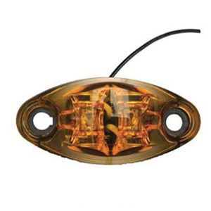 Diamond Group by Valterra DG52530VP LED Exterior Marker Light - 2-Wire, Clear/White