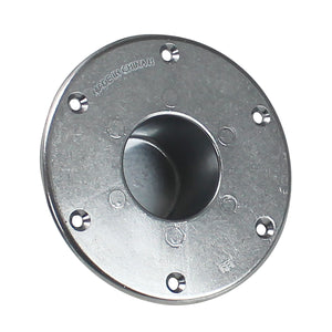 AP Products 013-1119B Table Base - Exposed Round, Black