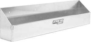 Extreme Max 5001.6088 Wall-Mount Aluminum Aerosol Storage Shelf for Enclosed Trailer Shop Garage Storage - 4-Can Capacity, Silver