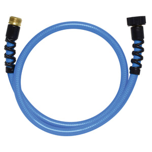 Valterra W01-9600 AquaFresh High Pressure Drinking Water Hose with Hose Savers - 5/8" x 50', Blue