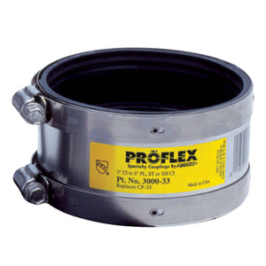 Fernco 3000-43 Shielded Coupling - 4" x 3"