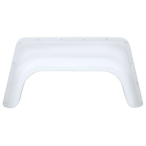 Icon 12022 Single Axle Fender Skirt FS2022 for Bonair - Polar White