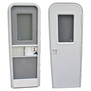 AP Products 015-217721 RV Square Entrance Door - 32" x 72", Polar White