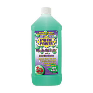 Valterra V22003 Pure Power Green Waste Digester and Odor Eliminator - 64 oz.
