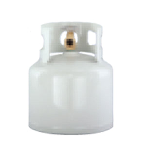 Worthington Cylinders 303375 Vertical Portable Steel LP Tank Cylinders - 40 lb., 12.30"D x 29.30"H