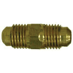 Midland Metal 10-108 SAE 45 Degree Flare Union - 3/8 in. x 3/8 in., Each