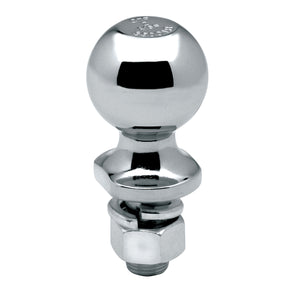 Reese 63822 Class II Hitch Ball - 2" Ball x 3/4" Shank x 2-3/8" Shank Length, 3,500 lbs. GTW, Chrome