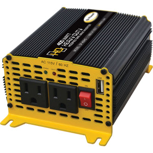 Go Power! GP-5000HD Heavy-Duty Modified Sine Wave Inverter - 5000 Watt, 4 Outlets (+HW)