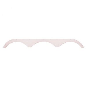 Icon 01823 Tandem Axle Fender Skirt FS1822 for Thor - Champagne
