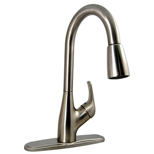 Phoenix Faucets by Valterra PF231561 Single-Handle Pull Down Hybrid Kitchen Faucet with Spray Shut-Off - Rubbed Bronze