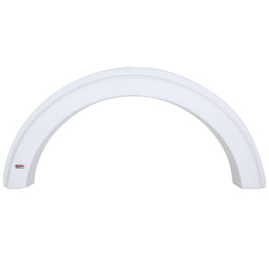 Icon 12022 Single Axle Fender Skirt FS2022 for Bonair - Polar White