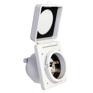Valterra A10-50INVP 50 Amp Power Inlet - White