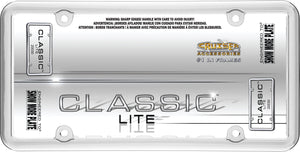 Cruiser Accessories 30630 License Plate Frame - Perimeter, Chrome