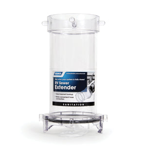 Camco 39592 Clear Sewer Hose Adapter - 9"
