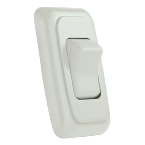 JR Products 12245 On/Off Switch with Bezel - Triple Switch, Black
