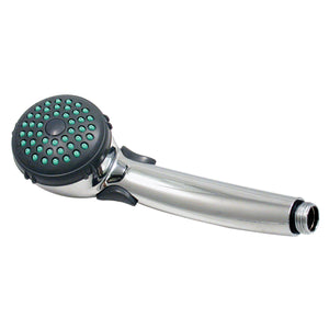 Phoenix Faucets by Valterra PF276038 Single-Function Handheld Shower Head with Trickle Shut-Off - White