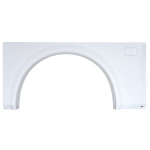 Icon 12022 Single Axle Fender Skirt FS2022 for Bonair - Polar White