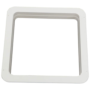 Ventline VA0445-36 Ventadome Garnish - 4-1/8", Polar White